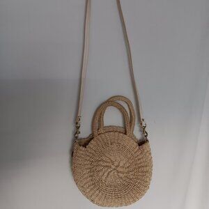 Clare V Chic Natural Woven Satchel
